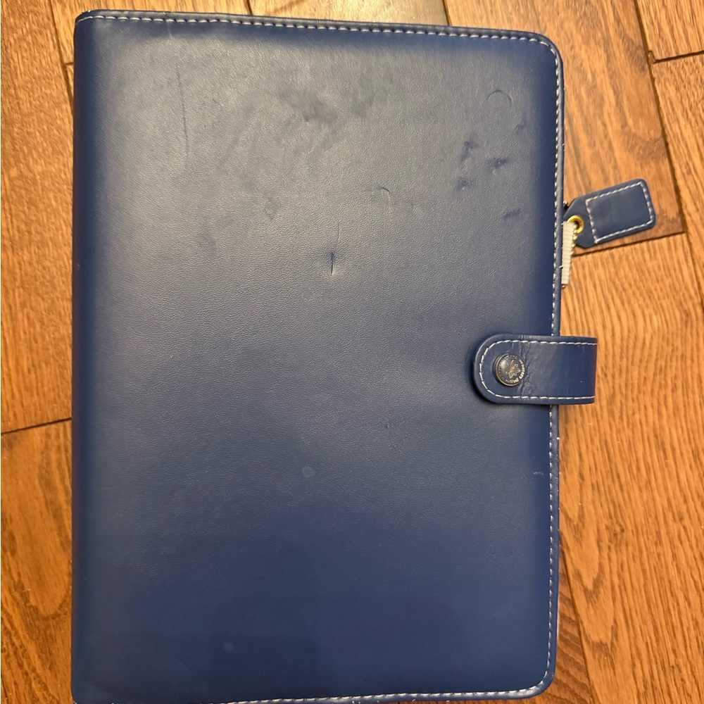 Cream and Blue Planner with Inserts - Picture 4 of 17